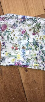 Anne Winter Bonnet in Liberty Fabric